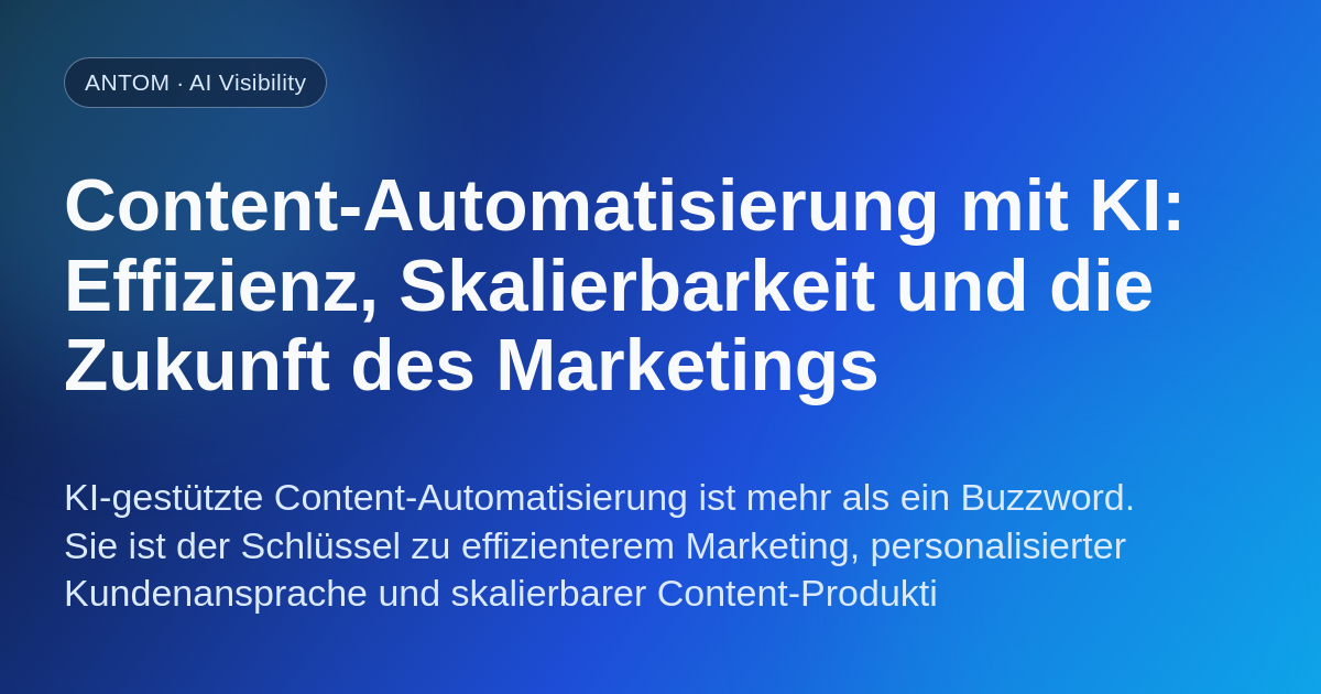 Eine Person, die mit einem fortschrittlichen Interface interagiert, das KI-gestützte Content-Erstellung und Datenanalyse visualisiert.